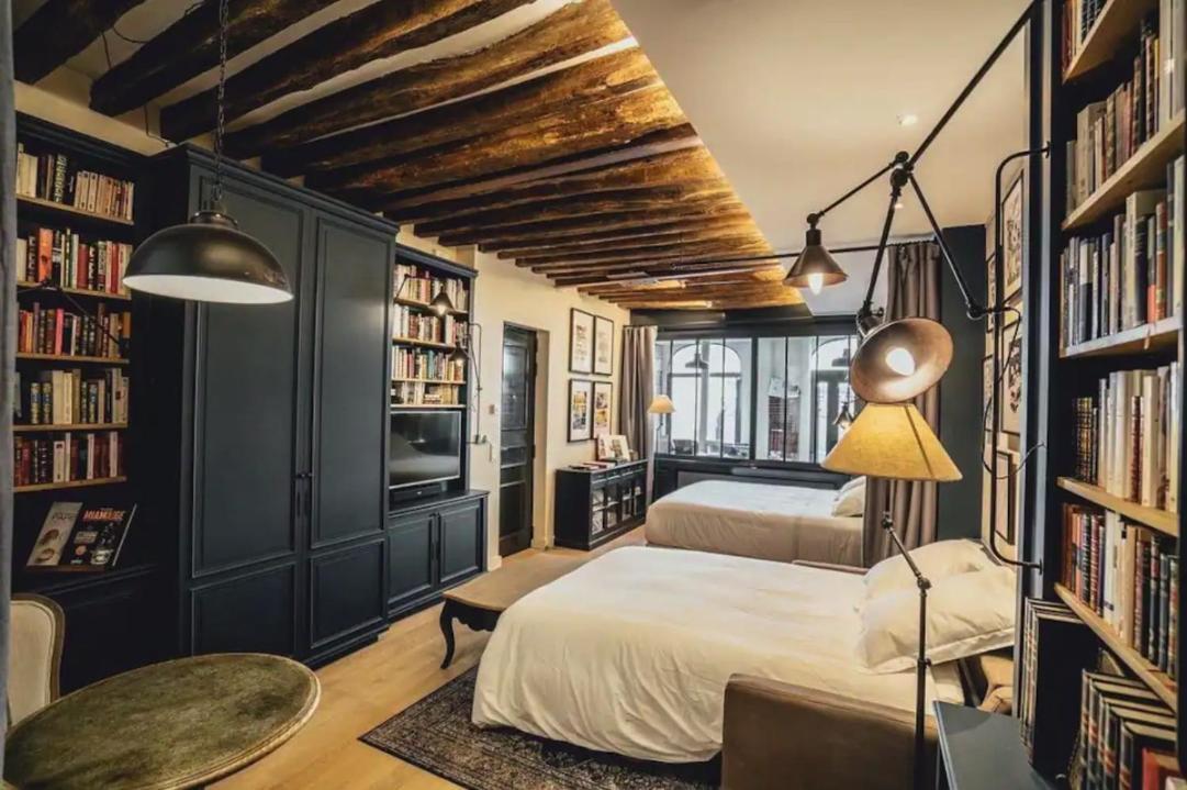 Quartiers Enfants Rouges,Bretagne - Appartement D'Architecte 4P Párizs Kültér fotó